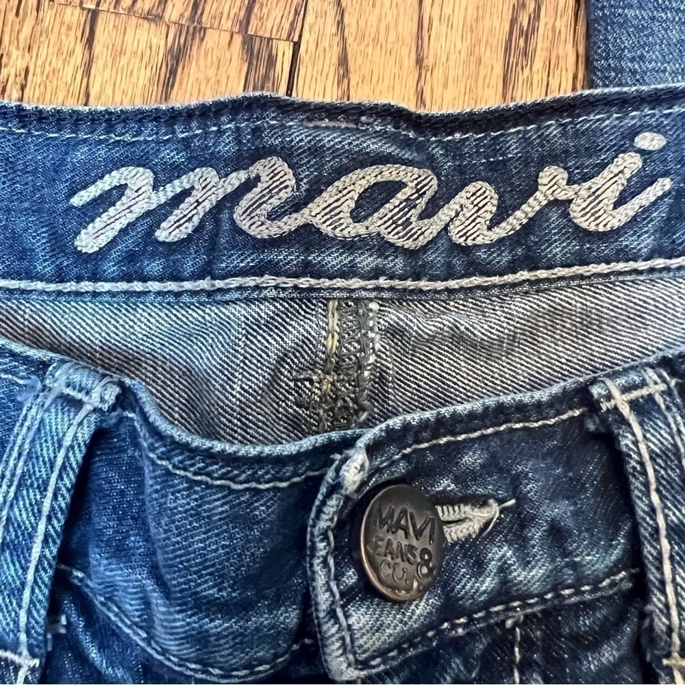 Mavi Zach Jeans Men’s Size 34 x 34 Low Rise Easy Straight Leg Denim Medium Wash - Picture 2 of 12